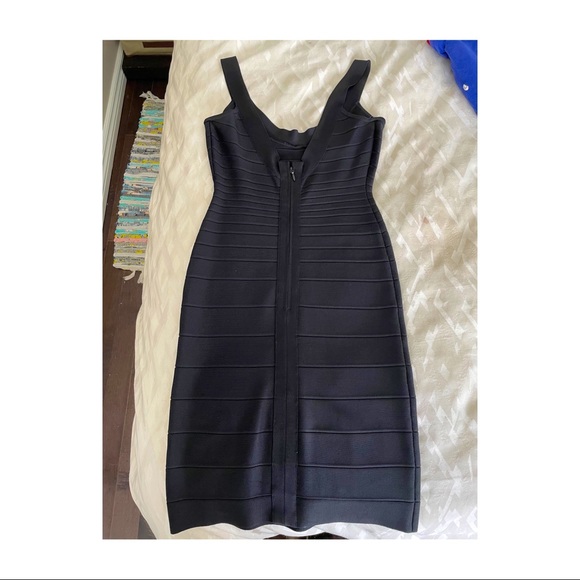 Herve Leger Sadie Bandage Bodycon Mini Dress - Picture 3 of 8